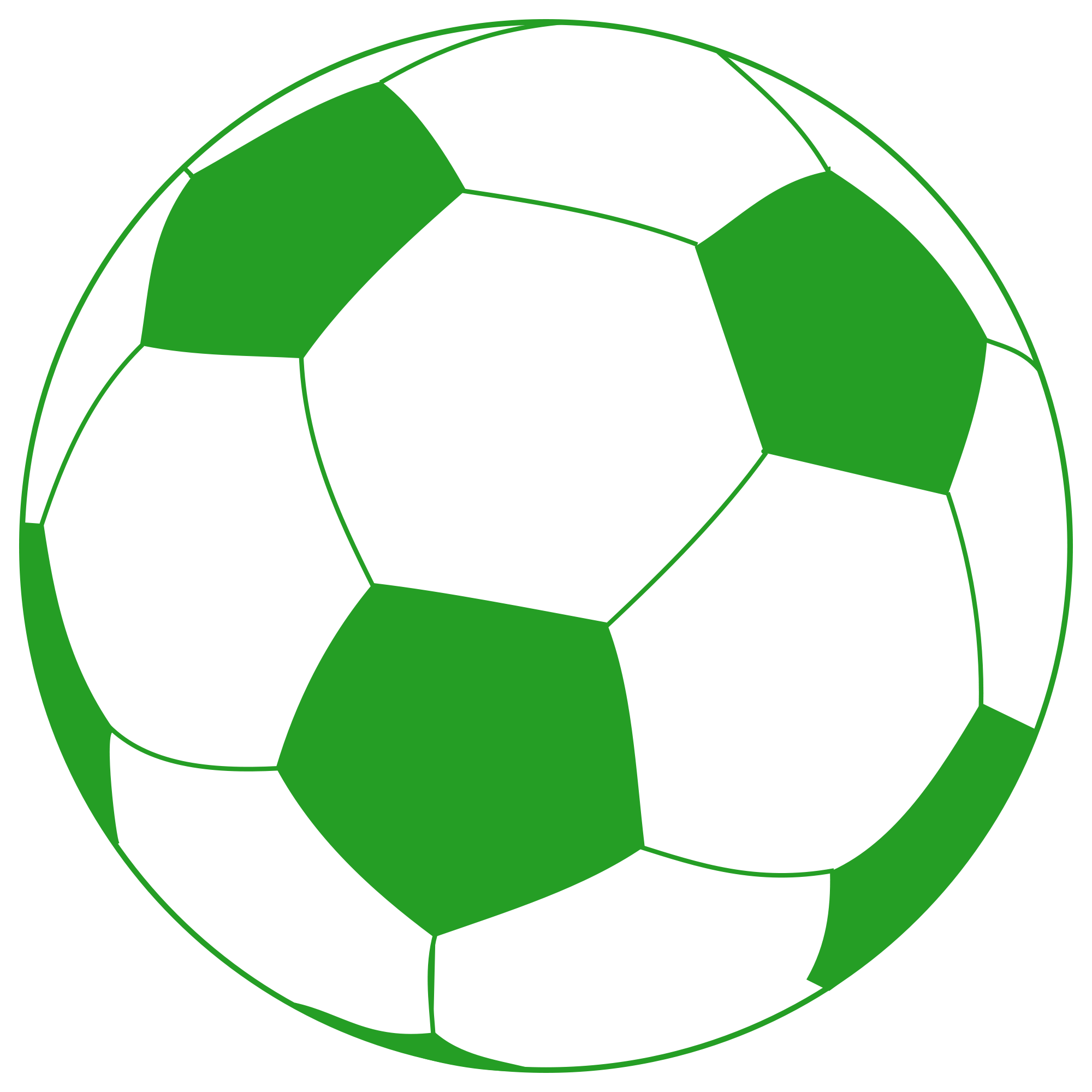 How to draw a cartoon soccer ball clipart images gallery for
