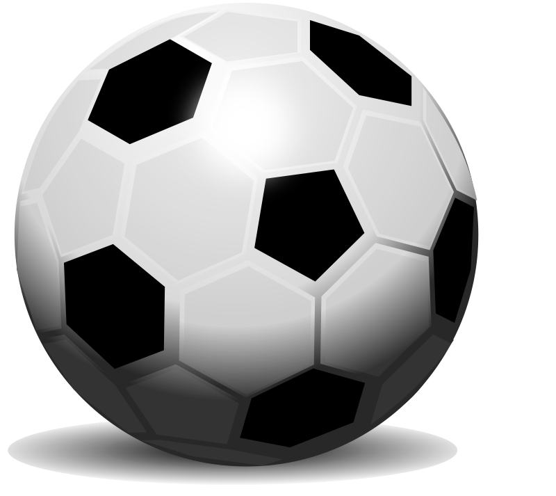 soccer ball clipart realistic