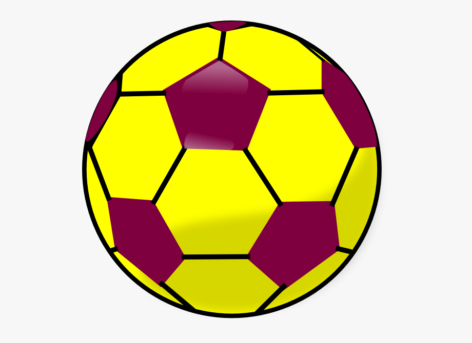 Soccer Ball Clipart Red