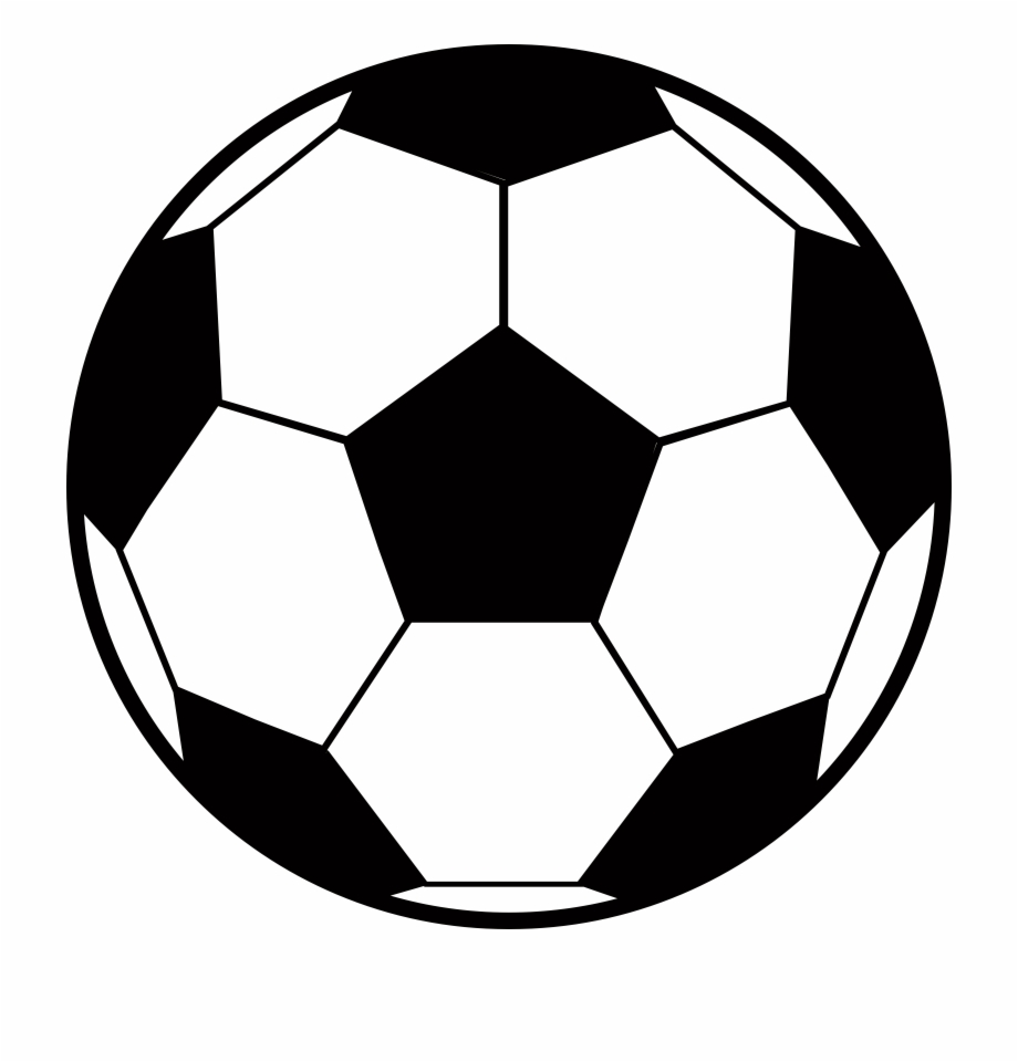 Soccer Ball Clipart Outline