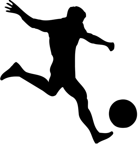 Free Soccer Player Silhouette, Download Free Clip Art, Free