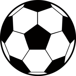 Small Soccer Ball clipart