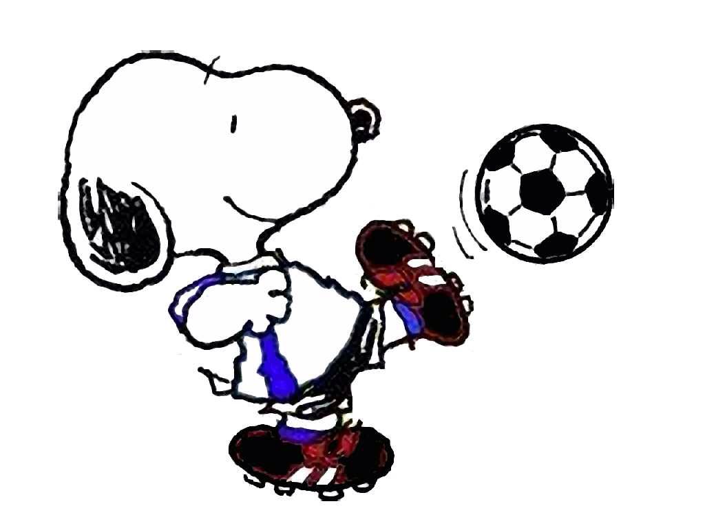 Snoopy soccer snoopy.