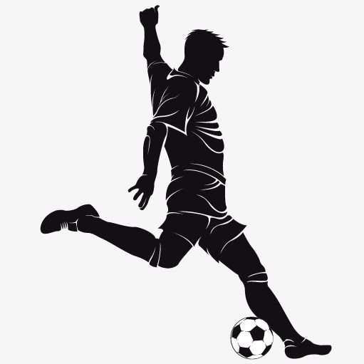 Man Playing Soccer, Man Vector, Soccer Vector, Soccer