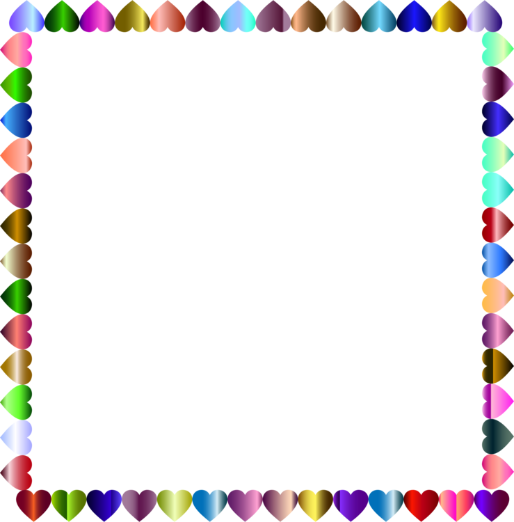 Picture frameheartmagenta png.