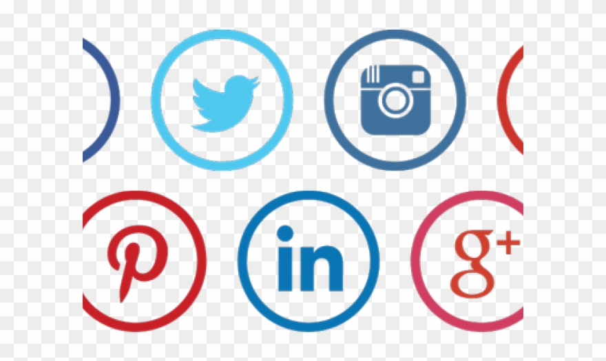 Social Media Icons Clipart Digital Media