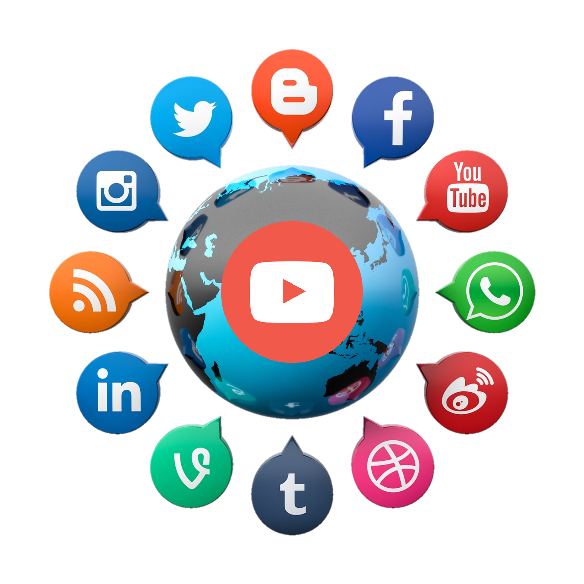 social media icons png