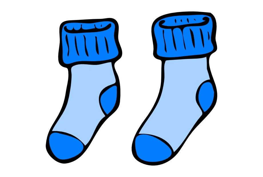 How To Set Use Blue Socks Svg Vector