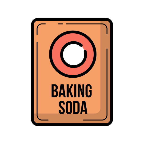Baking soda clipart