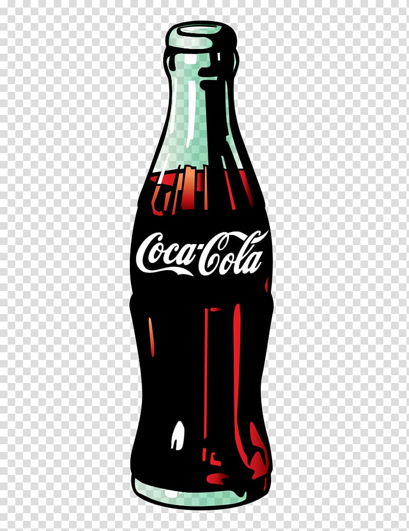 Cocacola soda bottle.