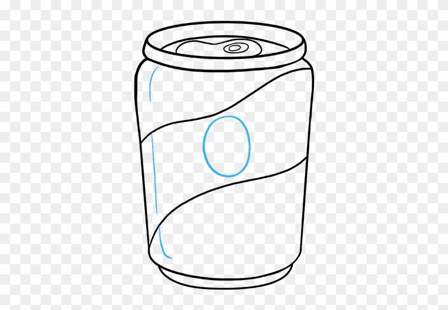 How draw soda.