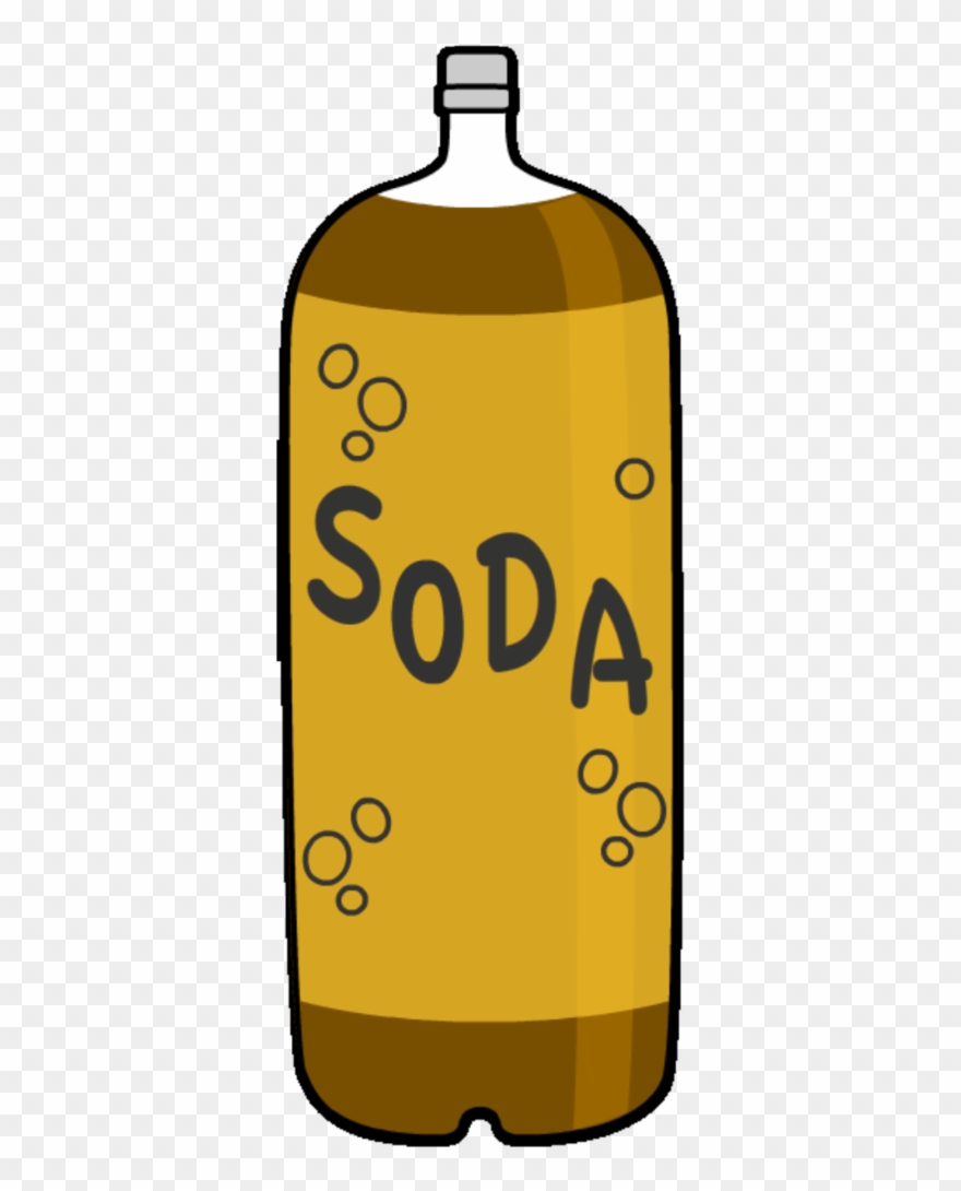 Soda can cartoon.