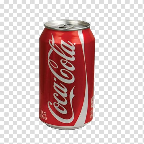 Cocacola soda can.