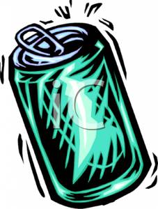 soda can clipart spilled