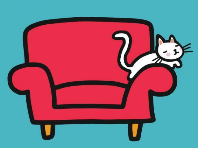 Free couch clipart.