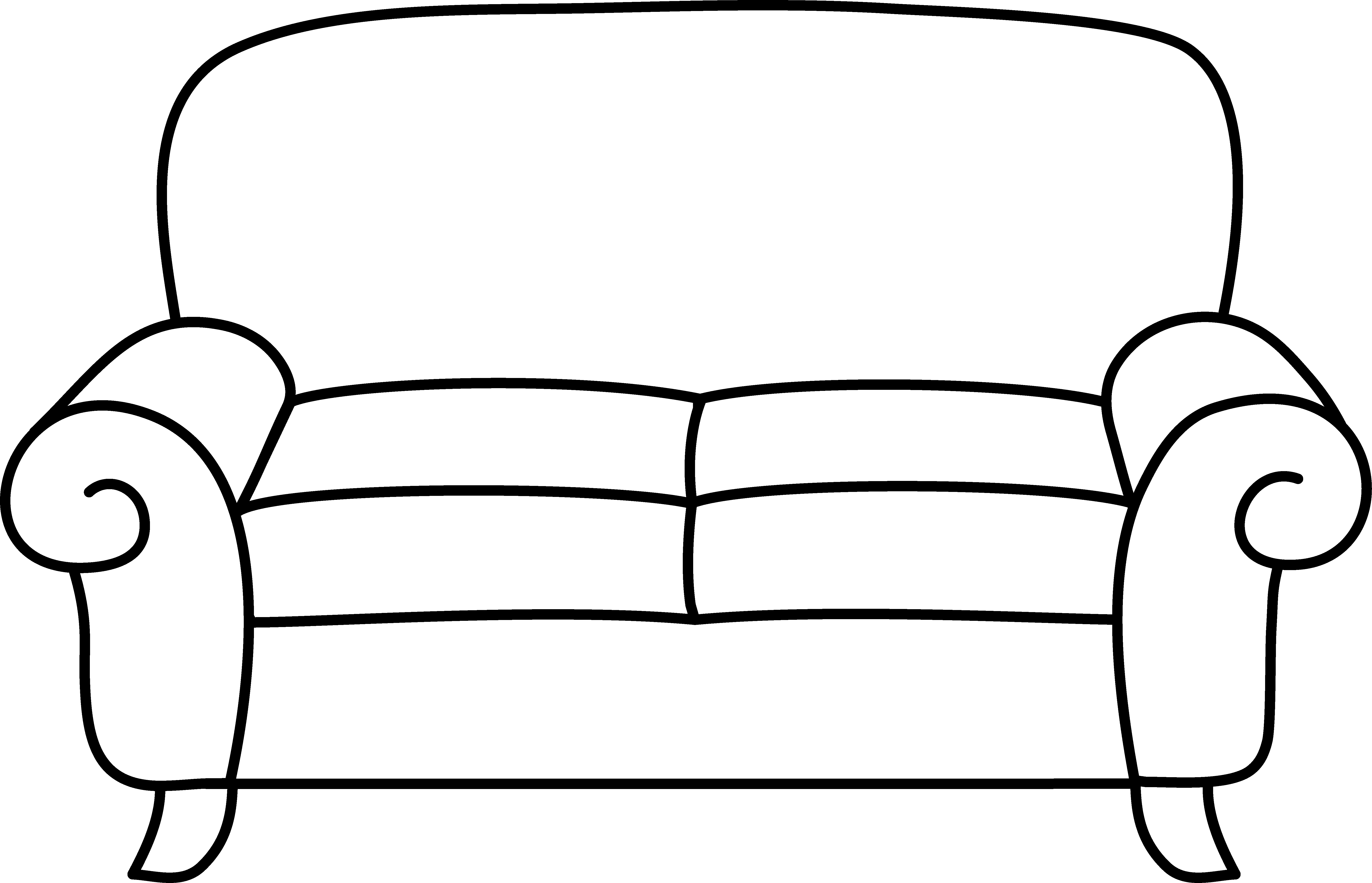 Living room clipart.