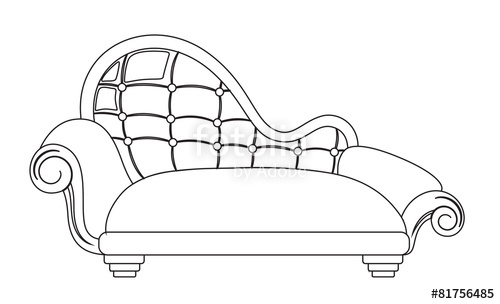 Couch clipart fancy.