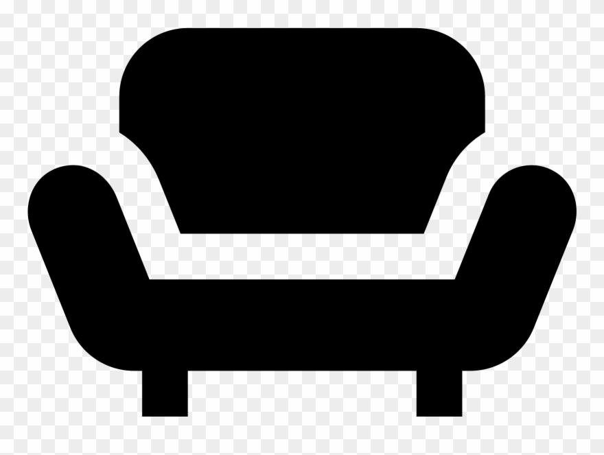 sofa clipart icon