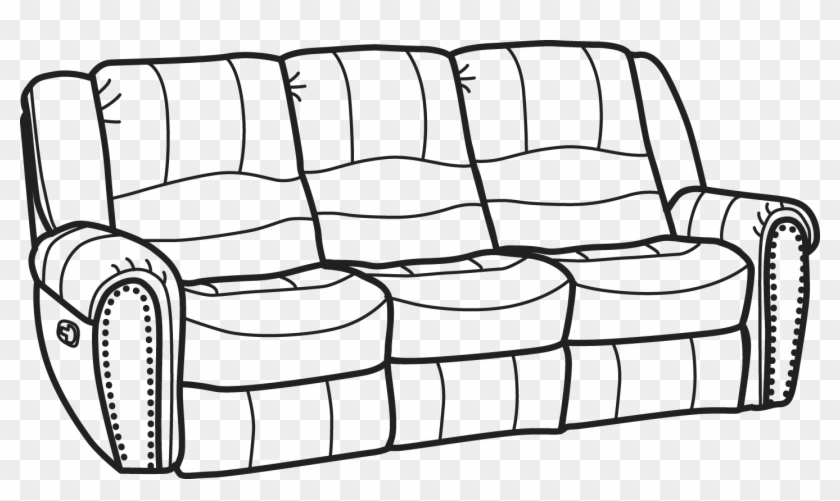 Couch clipart side.