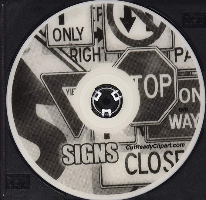 Sign Template Vector Clipart Vinyl Cutter Slgn Design Artwork