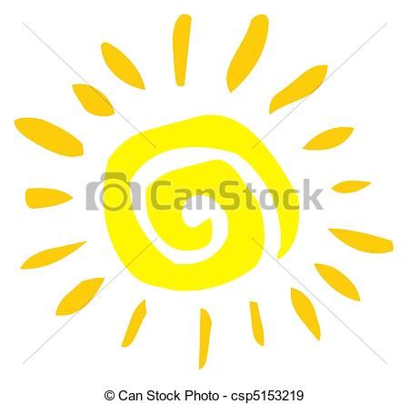 sonne clipart glowing