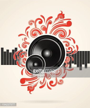 Sound system Clipart Image