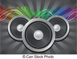 Sound system Illustrations and Stock Art