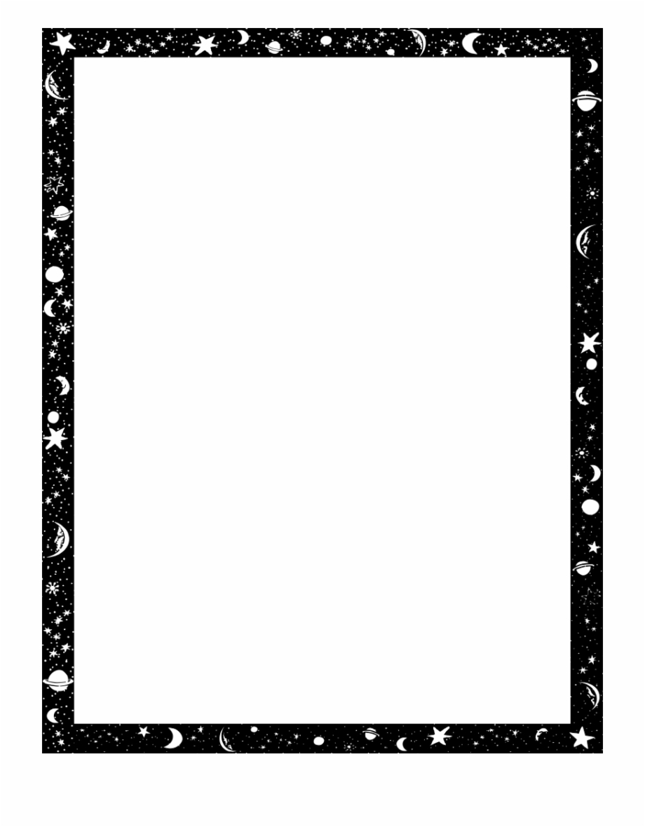 space clipart border