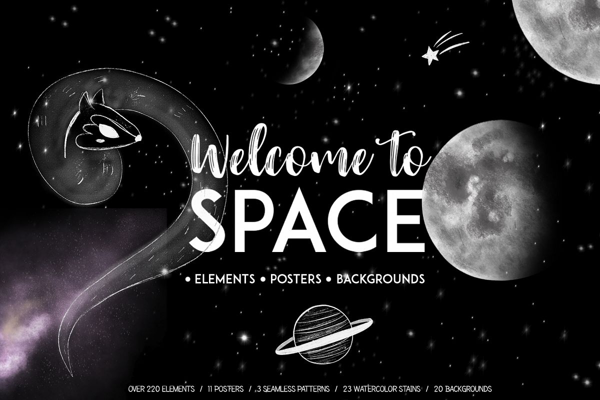 Welcome to Space clipart