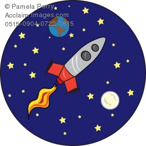 Moon clipart outer space, Picture