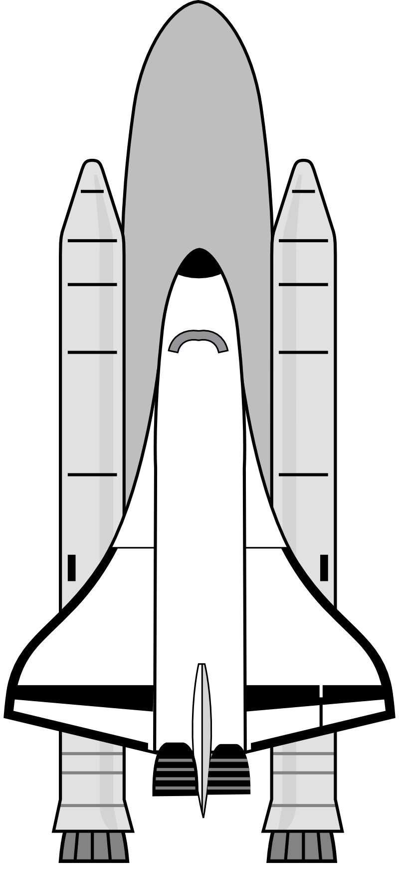 Space shuttle png.