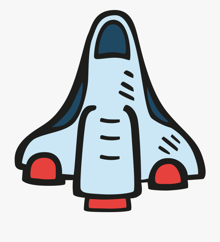 Drawn Space Shuttle Png