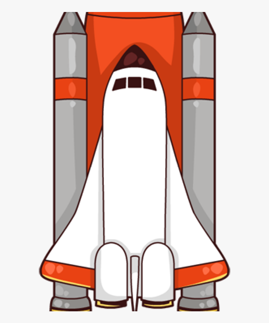 space shuttle clipart cartoon