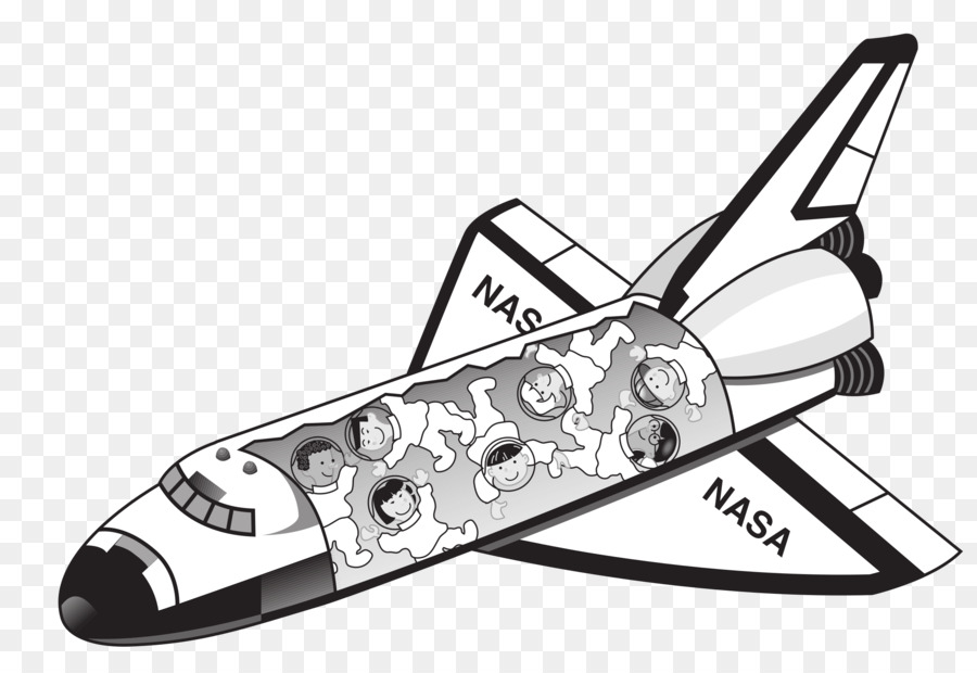 Space Shuttle Background clipart