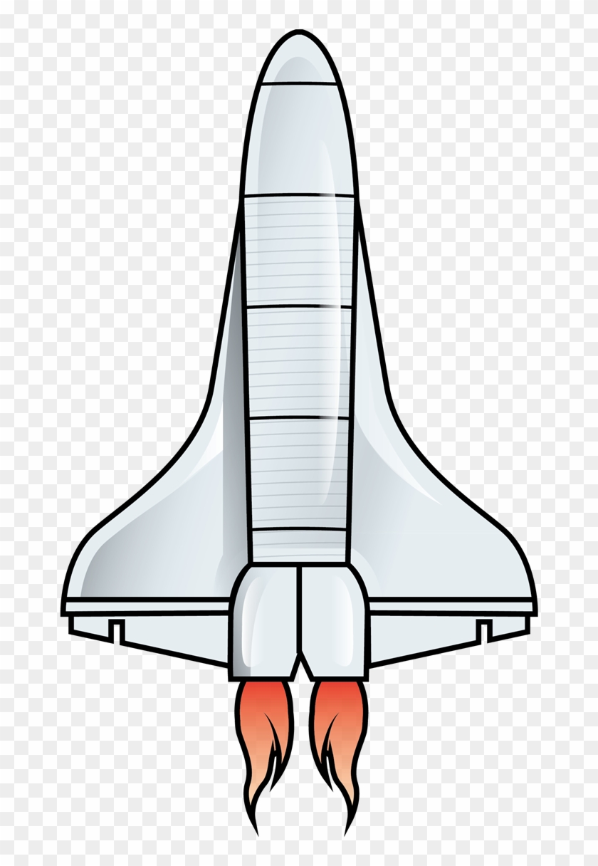 space shuttle clipart spaceship