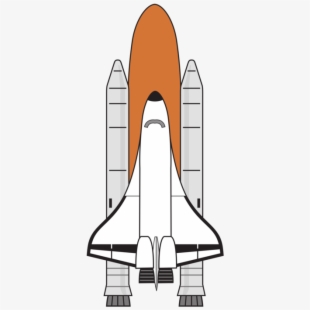 Rocketship Clipart Space Shuttle