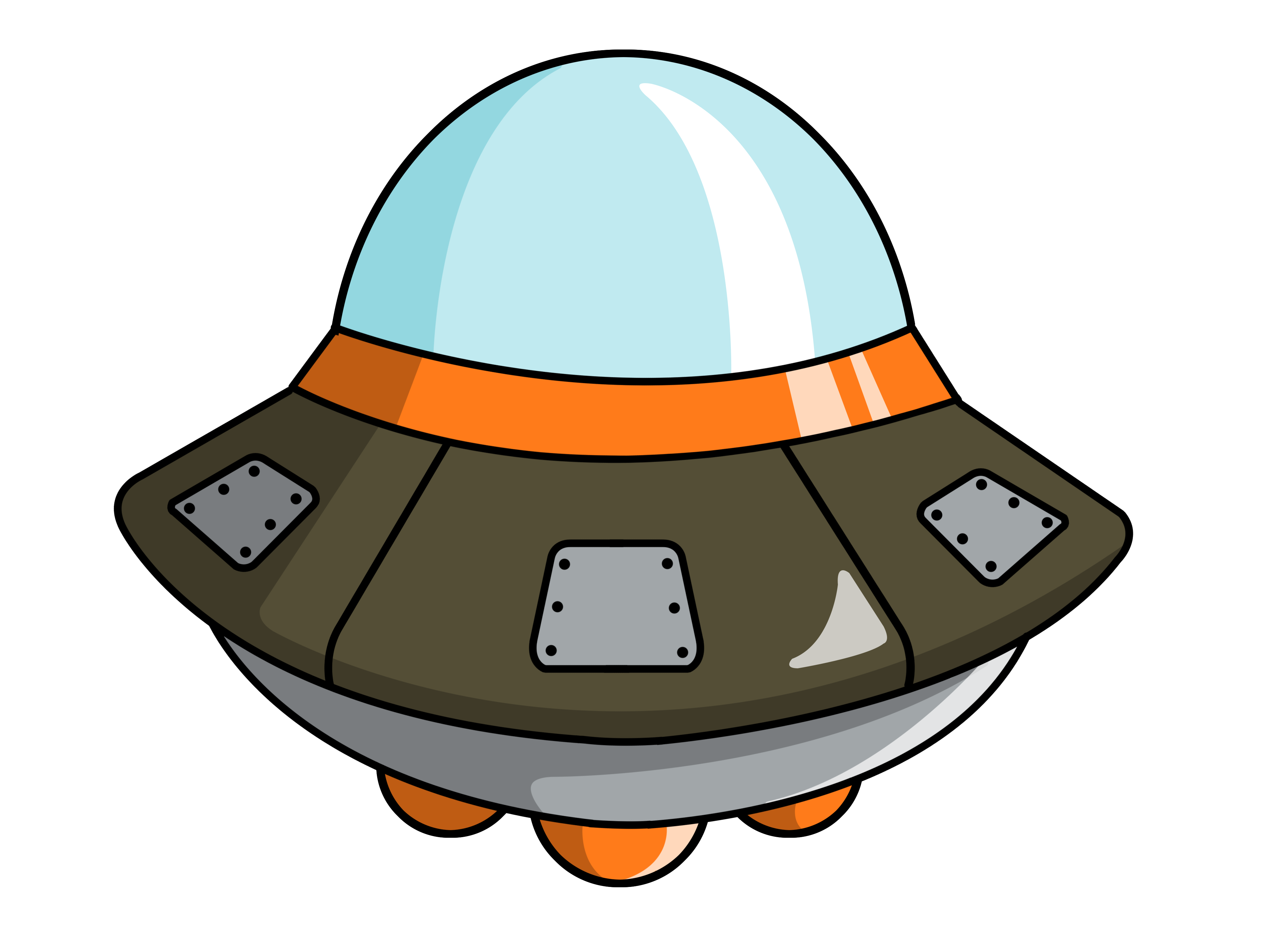 Free Cartoon Spaceship Pictures, Download Free Clip Art