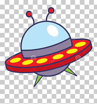 6 cute Spaceship PNG cliparts for free download
