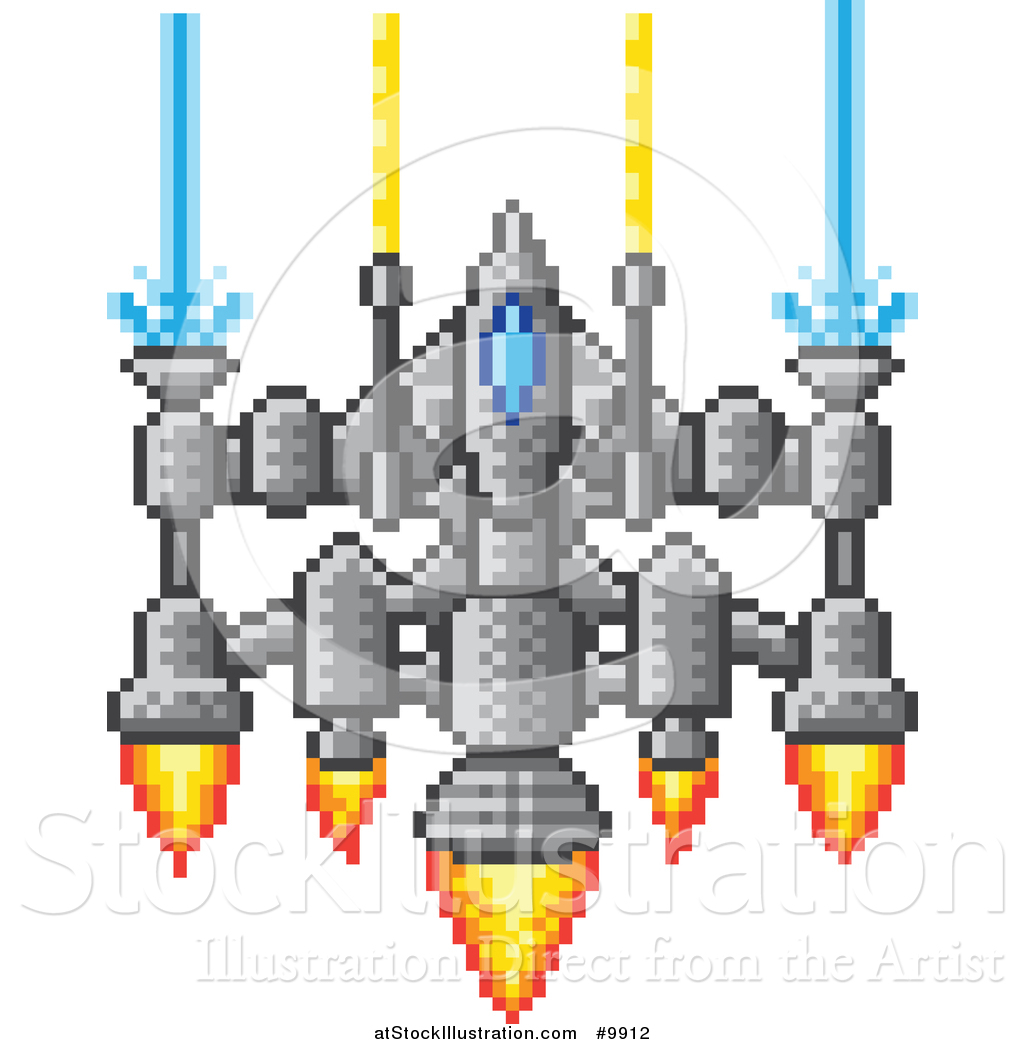 Spaceships clipart free.