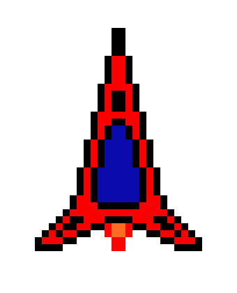 Pixel art spaceship clipart images gallery for free download