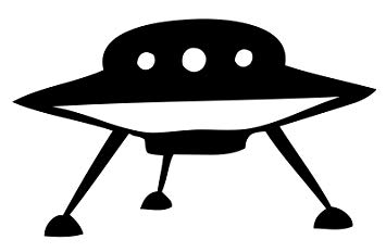 spaceship clipart ufo