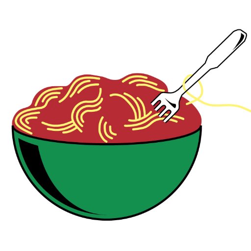 Spaghetti noodles clipart.