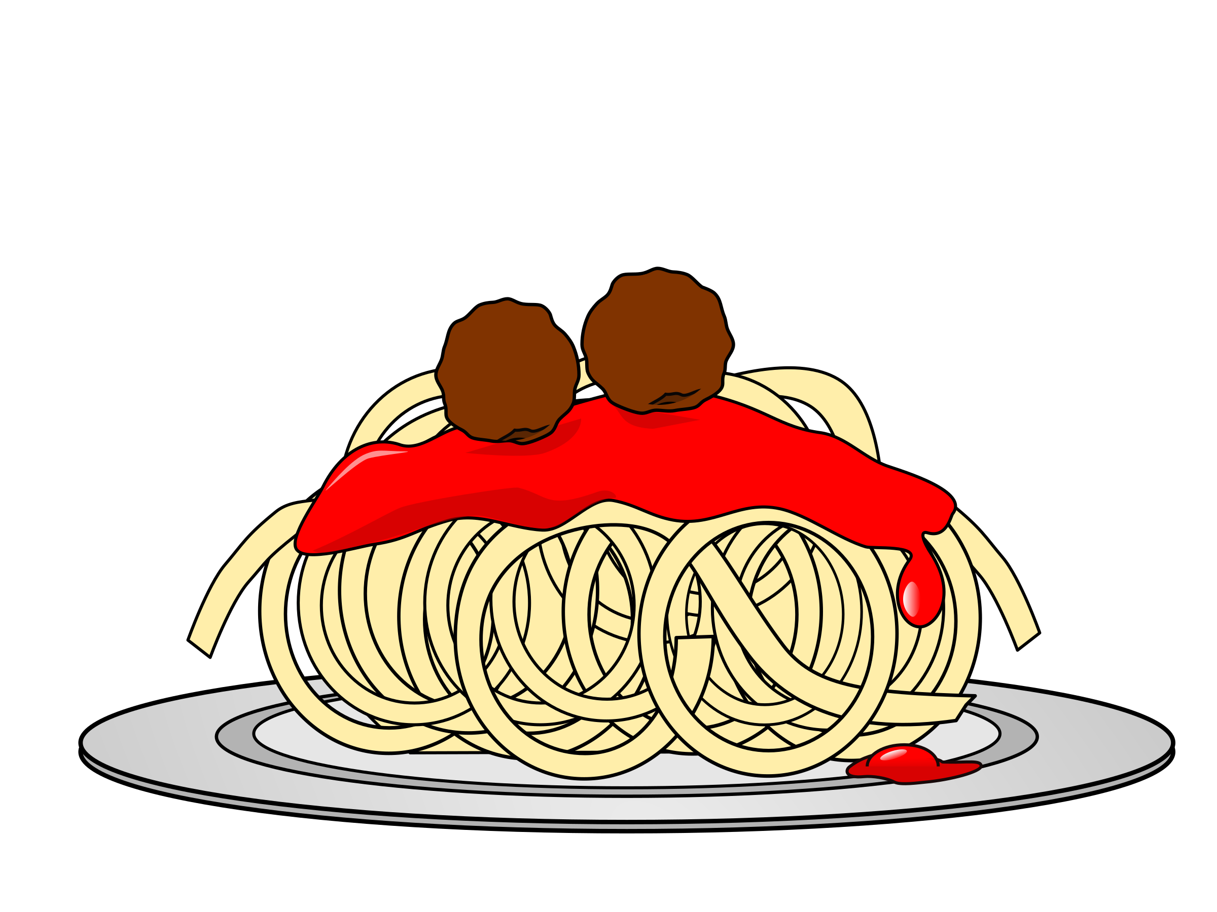 Best HD Pasta And Meatballs Cartoons Image