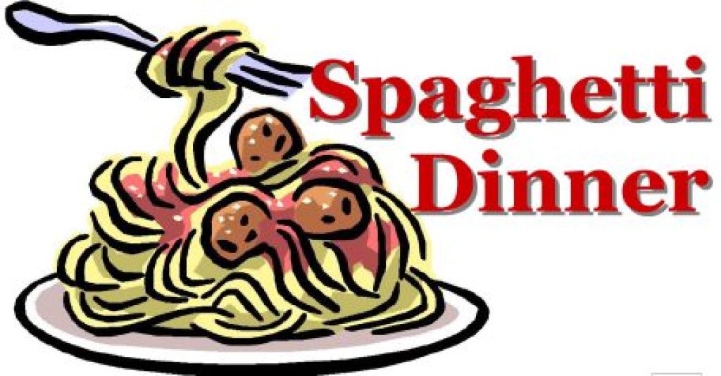 Spaghetti dinner free clipart