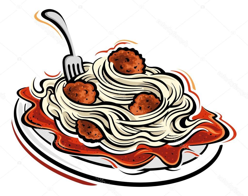 Spaghetti clipart easy.