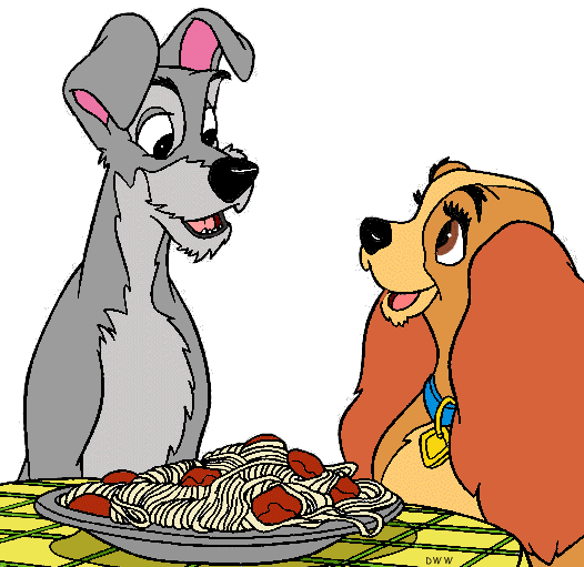 Lady and the Tramp Clip Art
