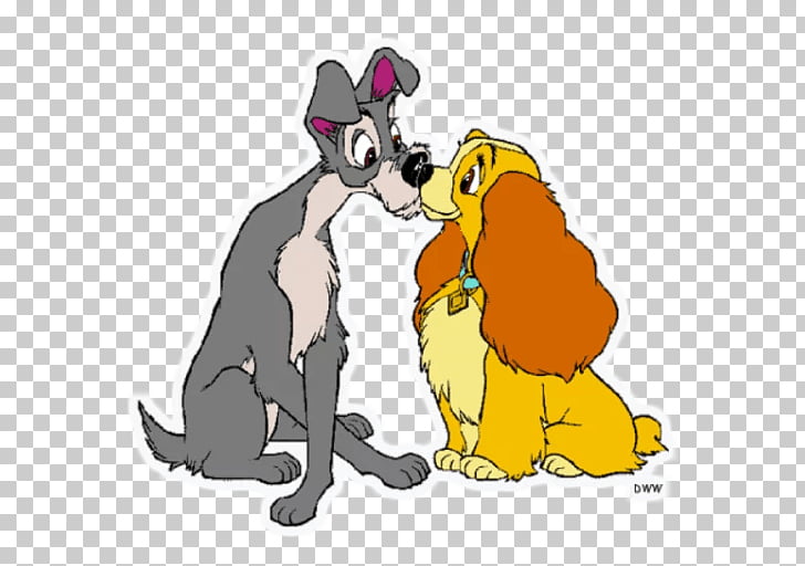 Kitten Scamp Lady and the Tramp Dog, kitten PNG clipart