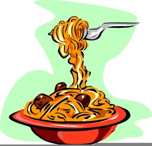 Spaghetti And Meatballs Clipart