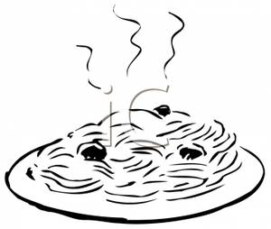 Free Spaghetti Clipart Black And White, Download Free Clip
