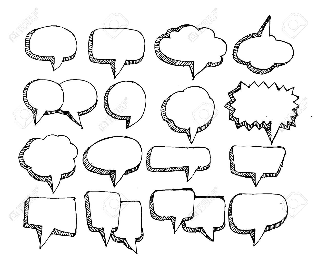 Stock vector chat.